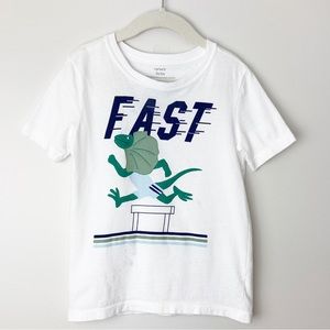 Carter’s - 5T Boys Running Dinosaur T-Shirt